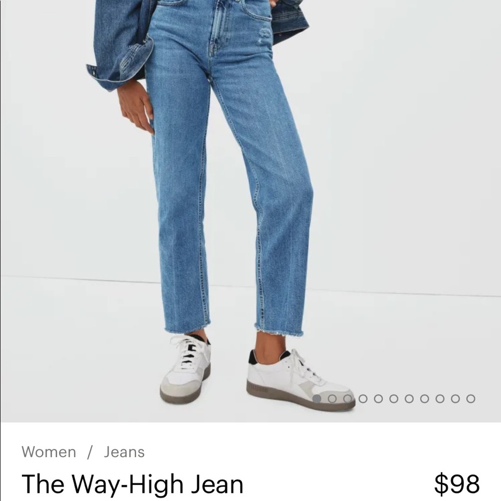 Everlane way high jean. Sz 29.